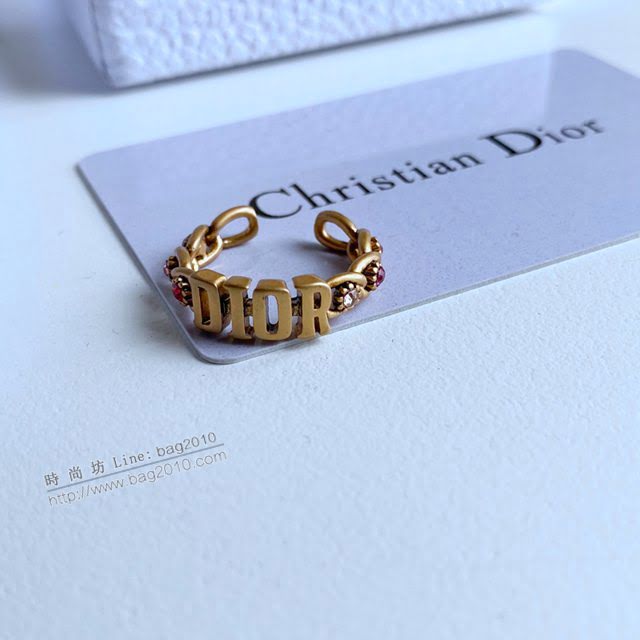 Dior飾品 迪奧經典熱銷款戒指 火爆時尚單品字母女戒指  zgd1325